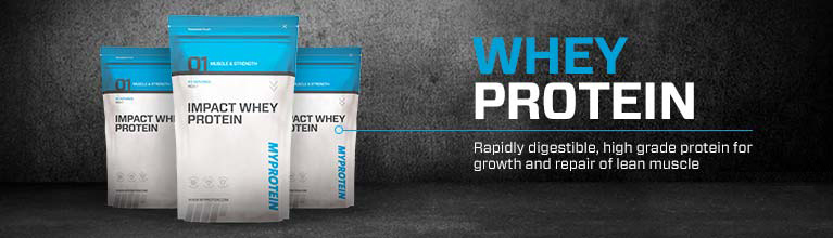 impact whey banner